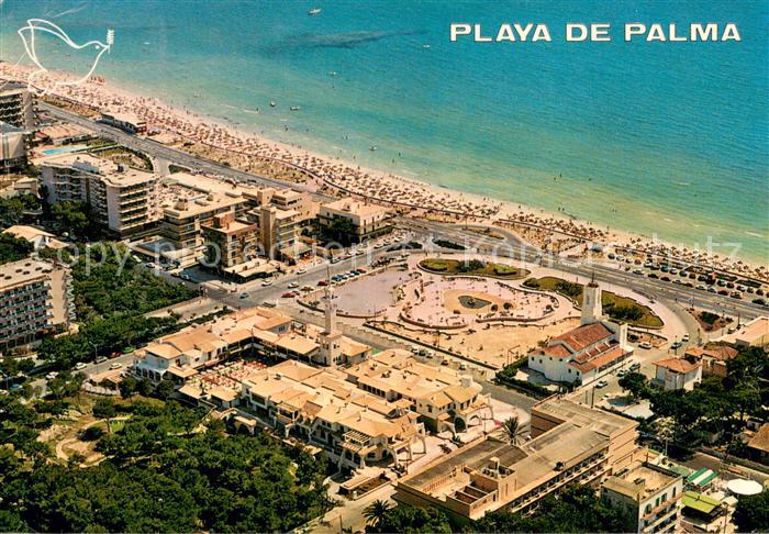 Playa de Palma Mallorca Fliegeraufnahme