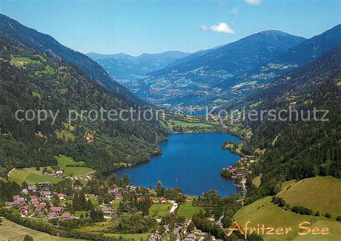 Afritzersee Fliegeraufnahme mit Brennsee
