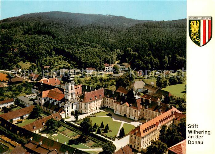 Wilhering Zisterzienserabtei Fliegeraufnahme