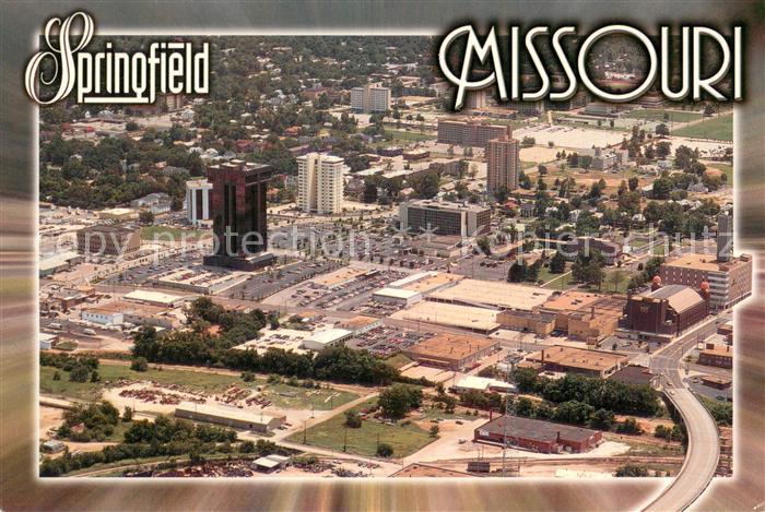 Springfield Missouri Queen City of the Ozarks Aerial view