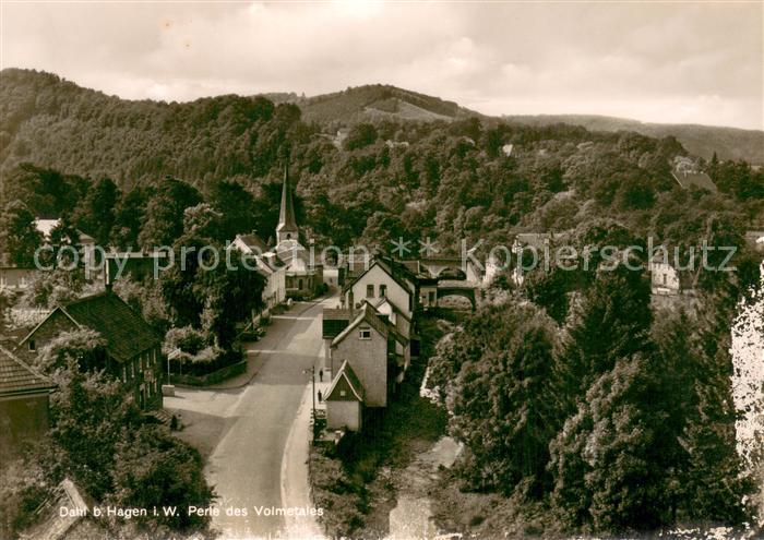 Dahl Hagen im Volmetal Fliegeraufnahme