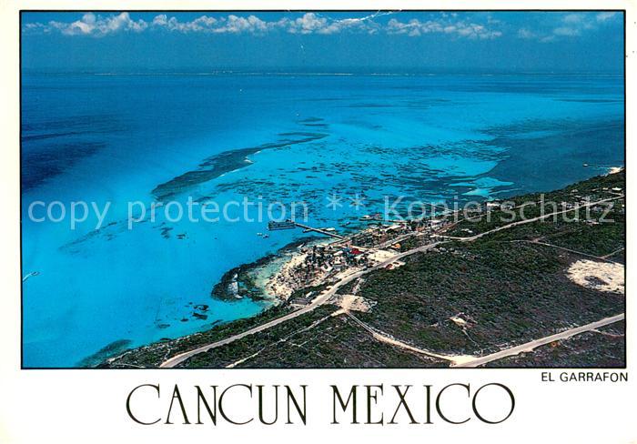 Cancun Mexico Aerial view