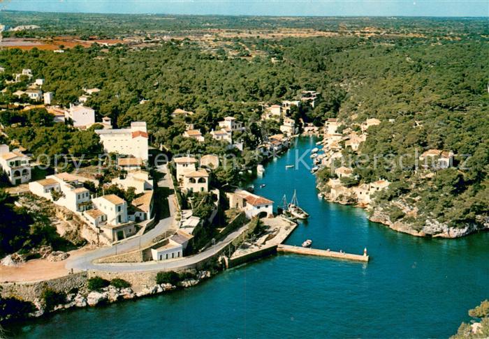 Santanyi Islas Baleares Fliegeraufnahme Cala Figuera
