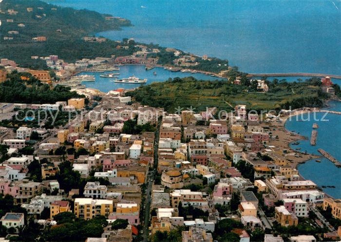 Ischia IT Fliegeraufnahme Il Porto