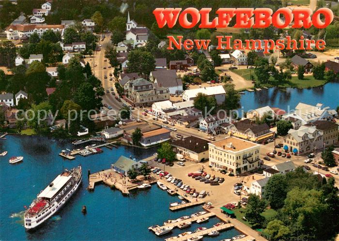 Wolfeboro Fliegeraufnahme