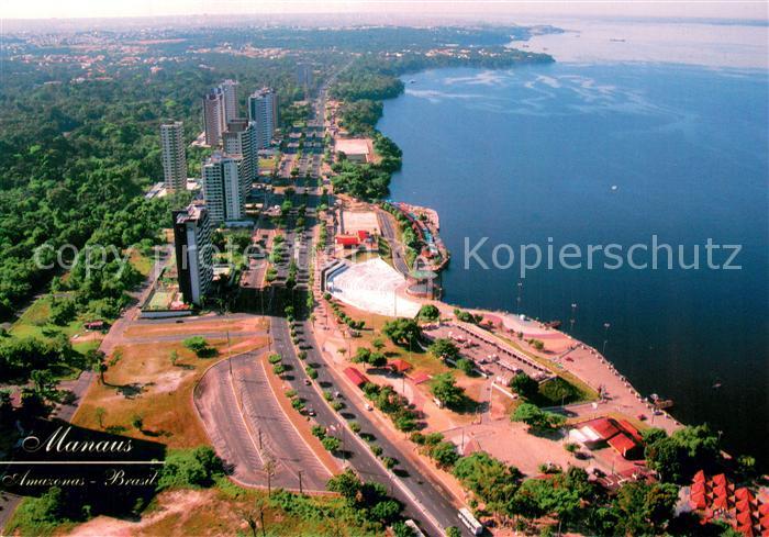 Manaus Brazil Fliegeraufnahme Ponte Negra
