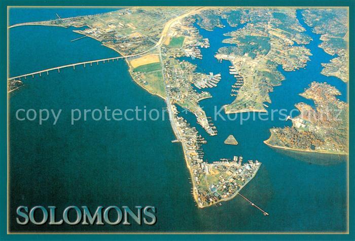 Solomons Fliegeraufnahme Patuxent River Chesapeake Bay