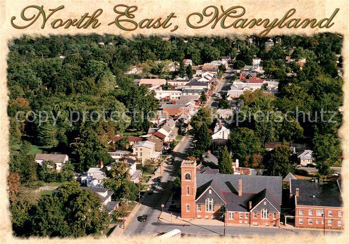 North East Maryland Fliegeraufnahme Main Street