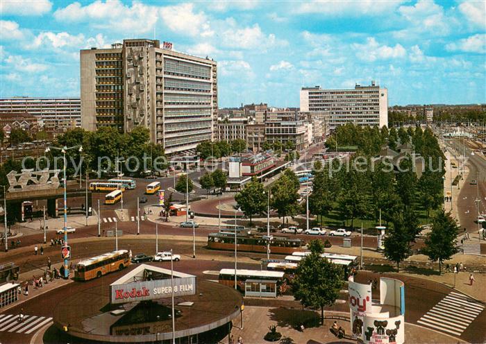 Rotterdam Bahnhofsplatz Weena u. Hauptpostamt