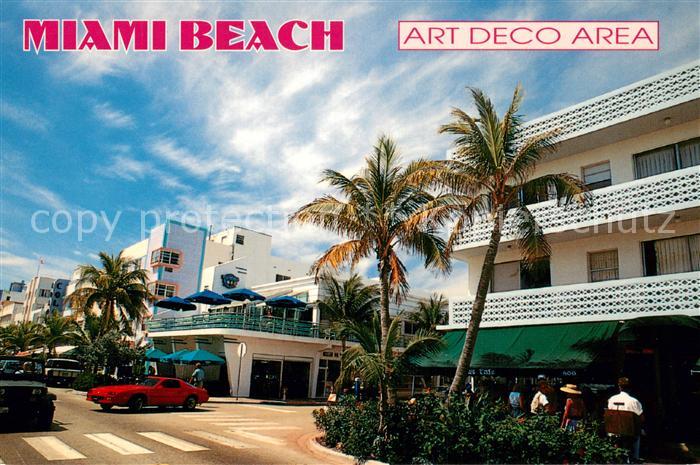 Miami Beach Art Deco Area