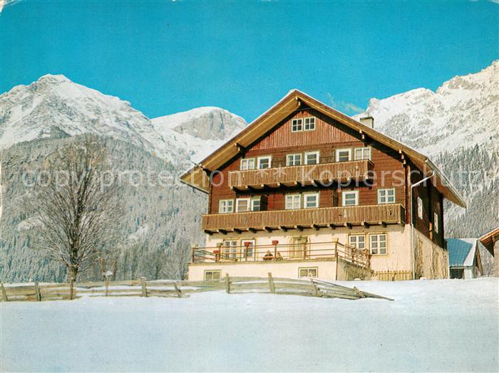 Ramsau Dachstein Steiermark J. Peinhaupt Sonnenhof Winter Schnee