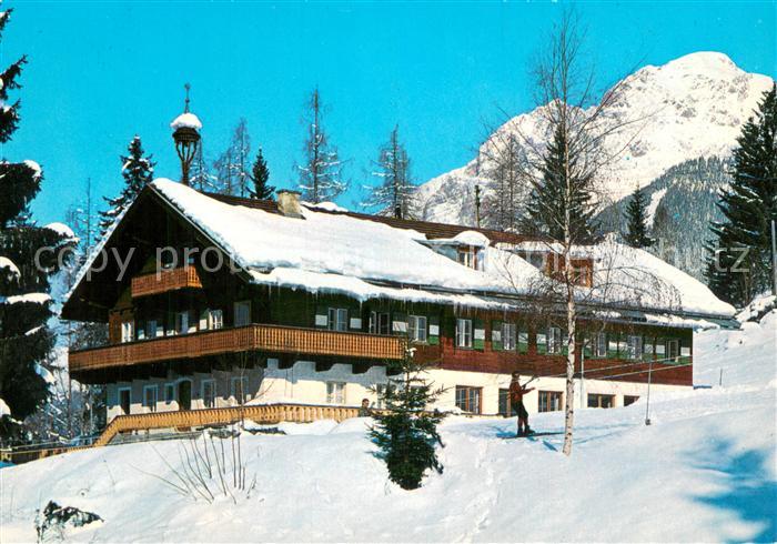 Werfenweng Pension Wiesengrund im Schnee Winter