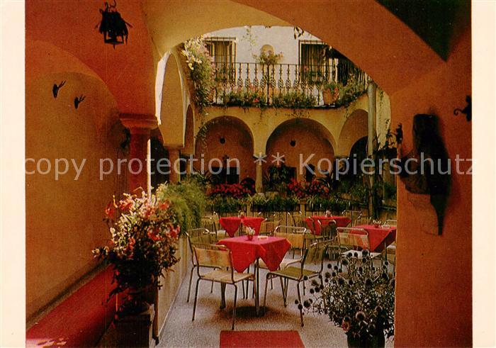 Klagenfurt Woerthersee Hotel Garni Blumenstoeckl Innenhof