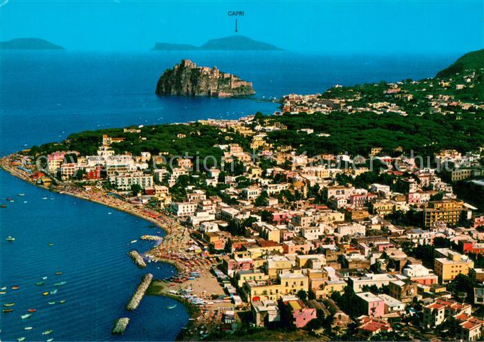 Ischia IT Fliegeraufnahme Panorama