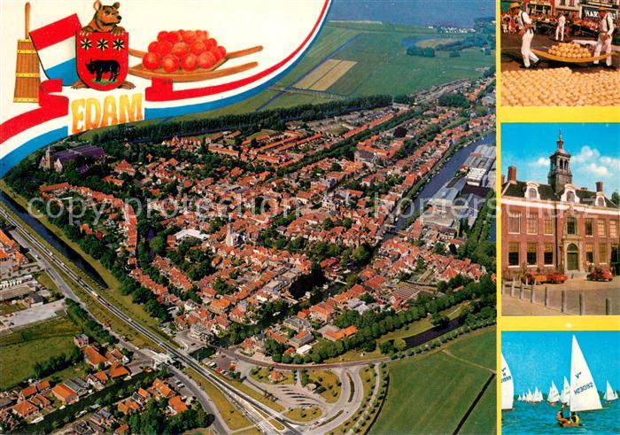 Edam NL Fliegeraufnahme