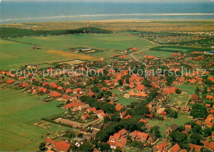 Ameland NL Fliegeraufnahme Panorama