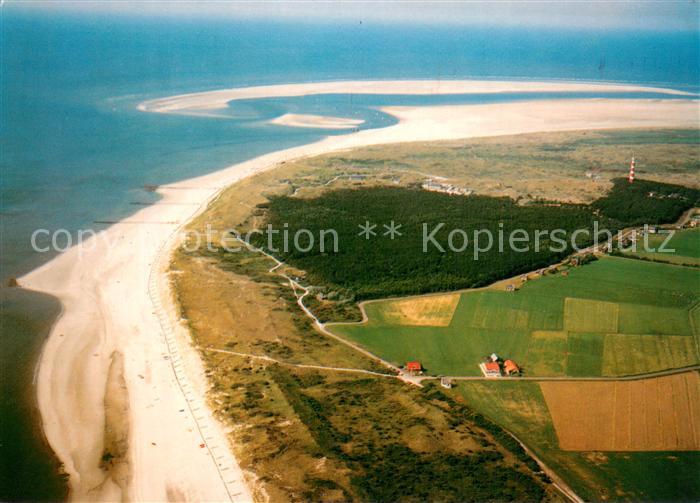 Ameland NL Fliegeraufnahme Hollum
