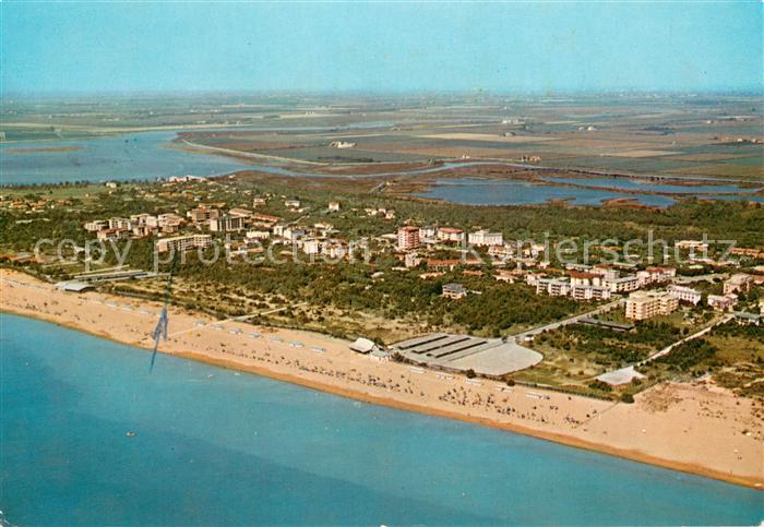 Bibione Pineda Fliegeraufnahme Panorama Strand