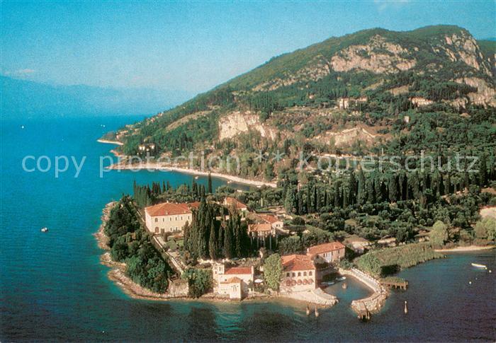 Punta San Viglio Lago di Garda Fliegeraufnahme Garda