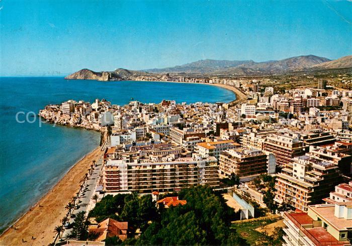 Benidorm Fliegeraufnahme Panorama