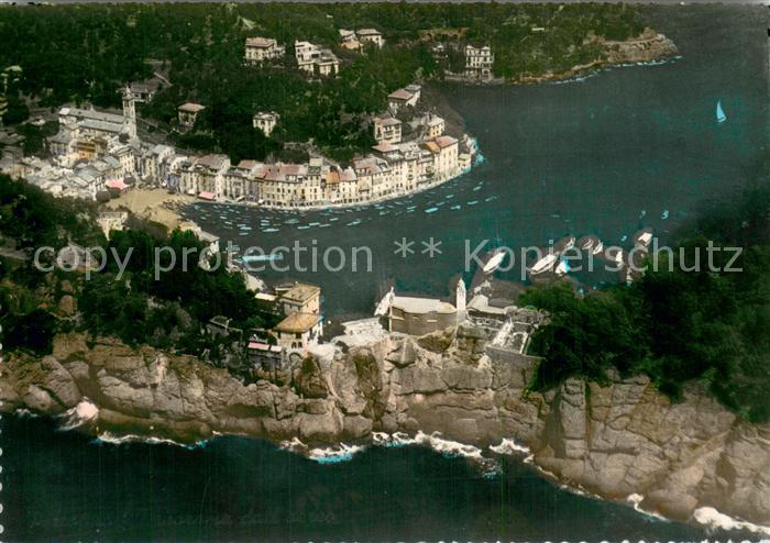 Portofino Liguria Fliegeraufnahme Panorama