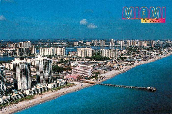 Miami Beach Fliegeraufnahme Isles-area with Oceania and Holiday-Inn