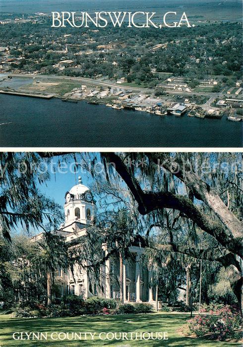Brunswick Georgia Fliegeraufnahme Glynn County-Courthouse
