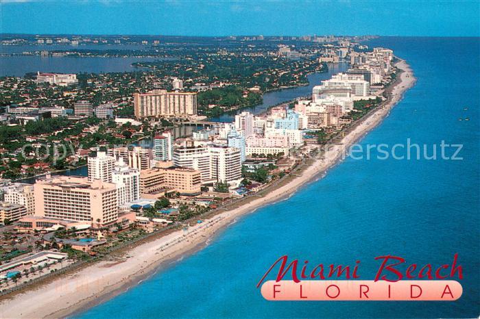 Miami Beach Fliegeraufnahme Panorama