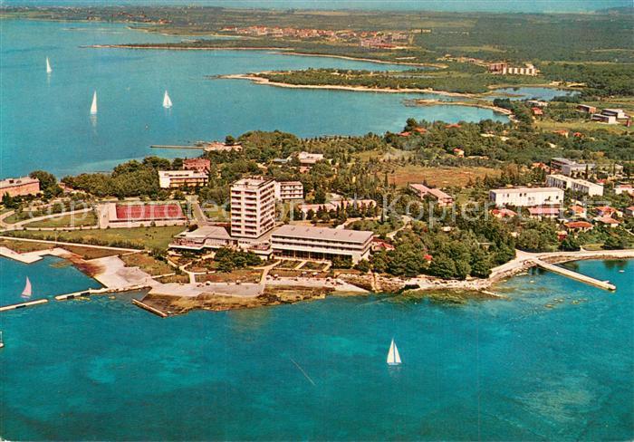 Umag Umago Istrien Fliegeraufnahme Panorama