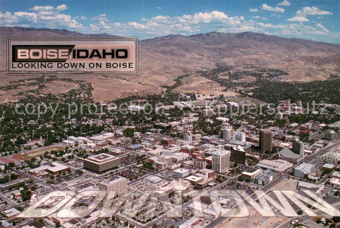 Boise Idaho Fliegeraufnahme Panorama