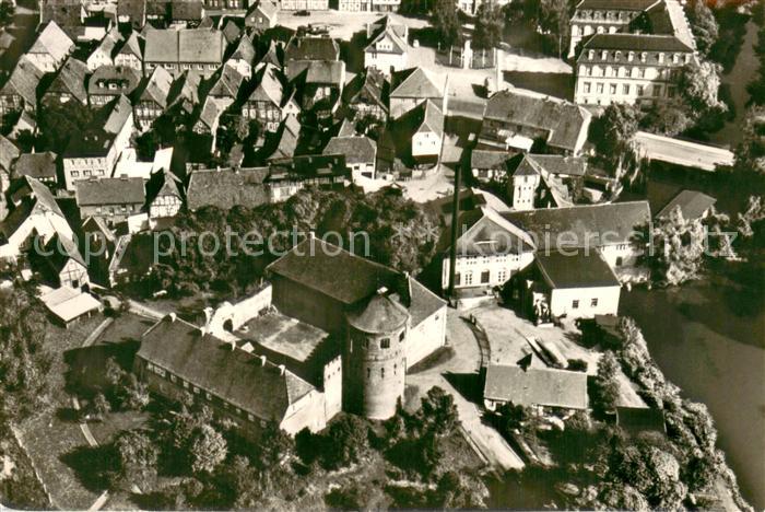 Neustadt-Glewe Fliegeraufnahme Teilansicht