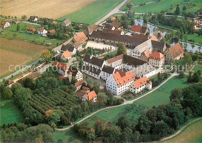 Heiligkreuztal Fliegeraufnahme ehem. Zisterzienserinnenkloster