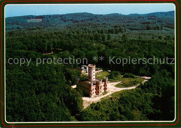 Ruegen Fliegeraufnahme Jagdschloss Granitz