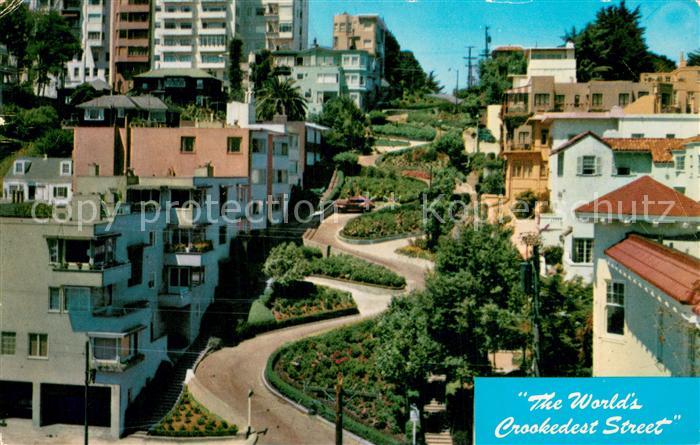 San Francisco California Lombard Street