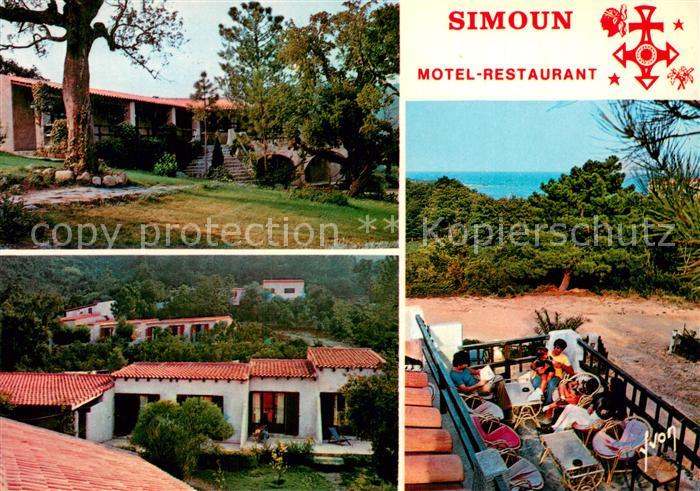 Favone Motel Restaurant Simoun Restaurant et Bungalows Terrasse