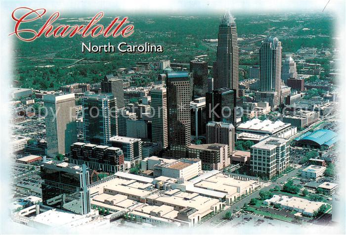 Charlotte North Carolina Fliegeraufnahme