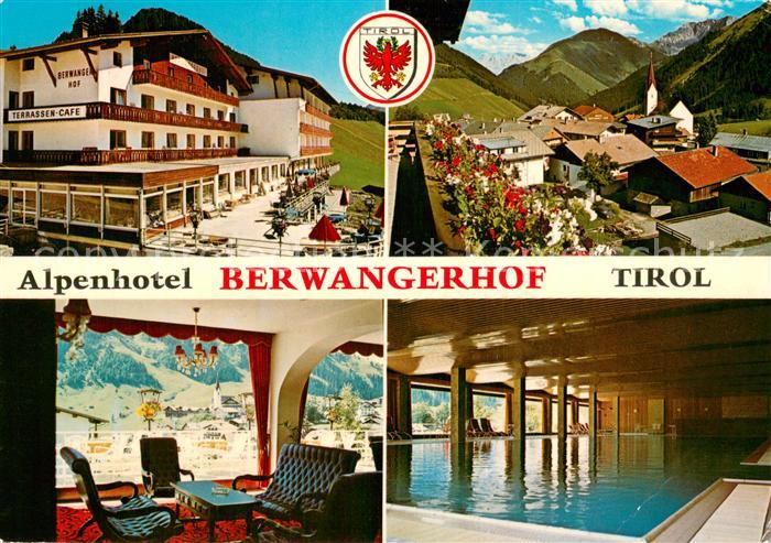 Berwang Tirol Alpenhotel Berwangerhof Panorama Gaststube Hallenbad