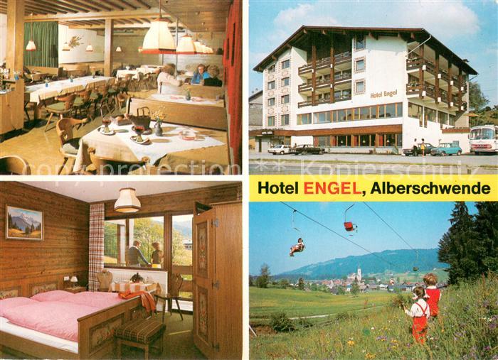 Alberschwende Hotel Engel Gastraum Zimmer Sessellift