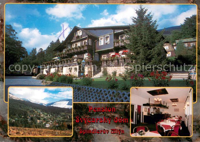 Spindleruv Mlyn Spindlermuehle Pension Svycarsky dum Panorama Gaststube