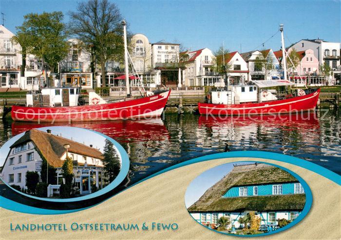 Diedrichshagen Greifswald Landhotel Ostseetraum Details Fischerboote