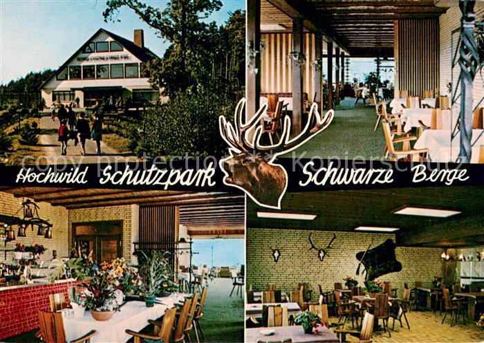 Vahrendorf Siedlung Hochwild Schutzpark Schwarze Berge Parkrestaurant Gastraeume