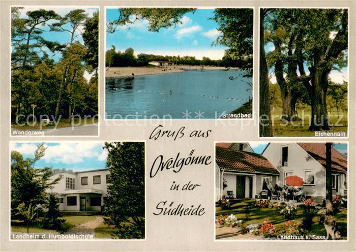 Ovelgoenne Wanderweg Landheim der Humboldtschule Strandbad Eichenhain Landhaus v