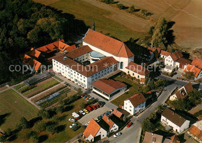 Scheinfeld Kloster Schwarzenburg Fliegeraufnahme