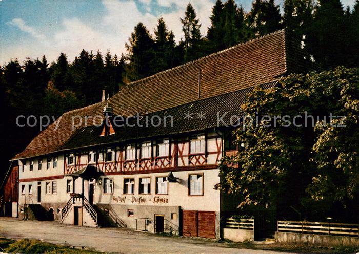 Schoenberg Gengenbach Gasthof Pension zum Loewen
