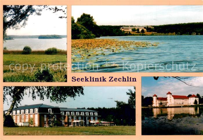 Zechlin  Rheinsberg Ostprignitz-Ruppin Brandenburg Seeklinik Zechlin Seepartien