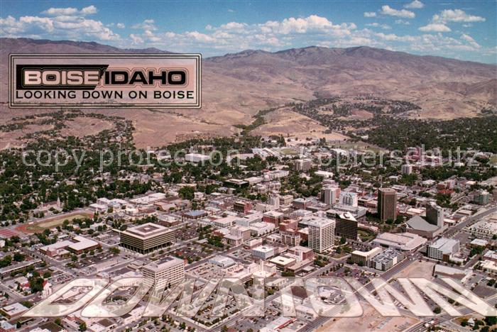 Boise Idaho Aerial view