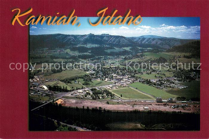 Kamiah Idaho Aerial view