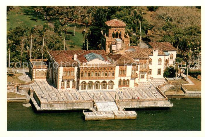 Sarasota Florida The John and Mable Ringling Museum of Art Air view