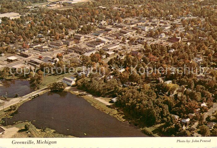 Greenville Michigan Fliegeraufnahme