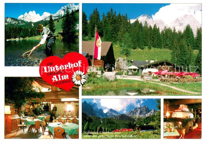 Filzmoos Unterhof Alm Gastraeume Terrasse Naturpark Angler